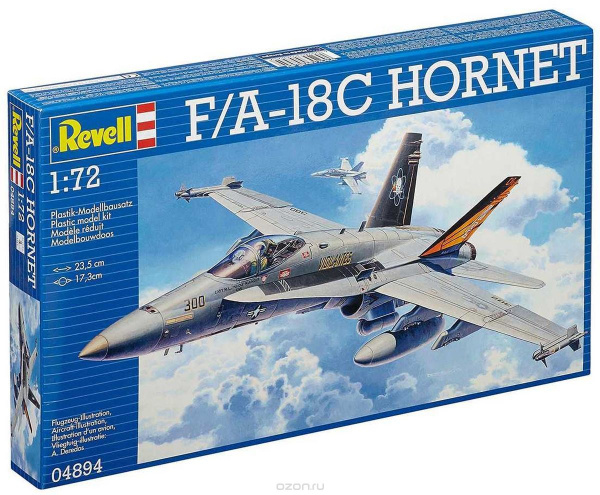 04894  авиация  F/A-18C HORNET  (1:72)