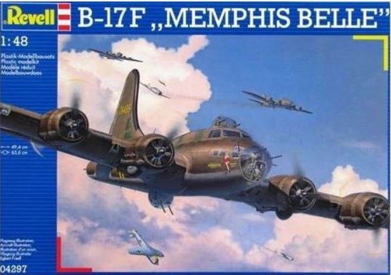 04297  авиация  B-17F "Мемфисская красавица" (1:48)