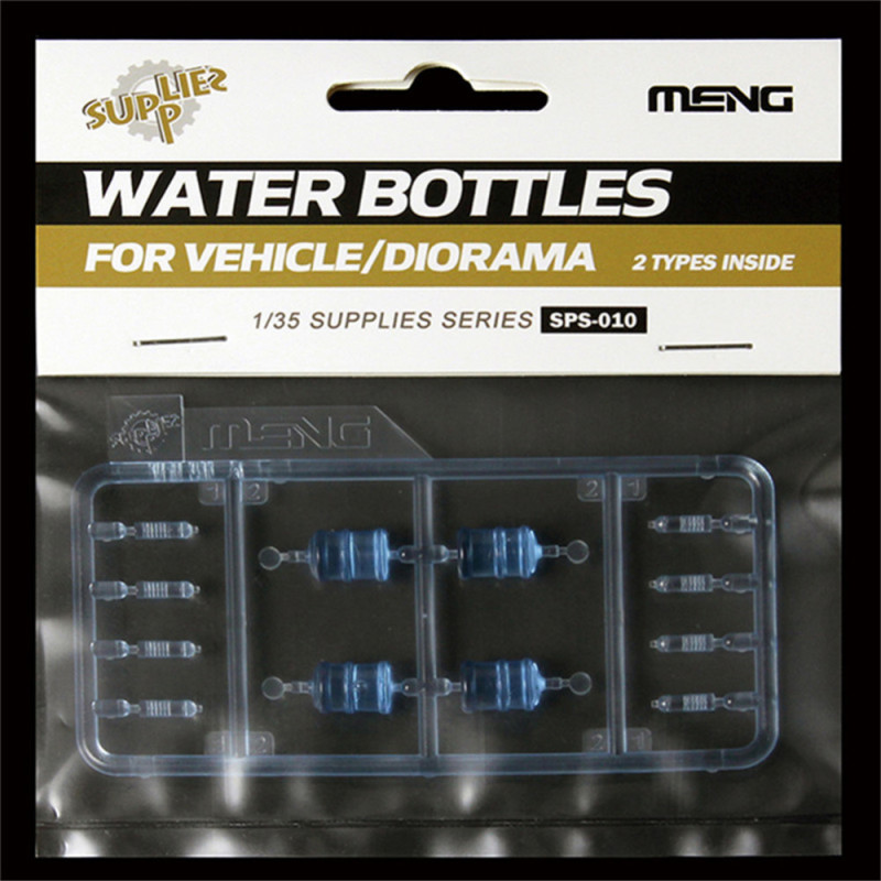 SPS-010  дополнения из пластика   Water Bottles for Vehicle/Diorama  (1:35)