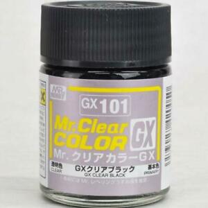 GX101  краска 18мл  Clear Black
