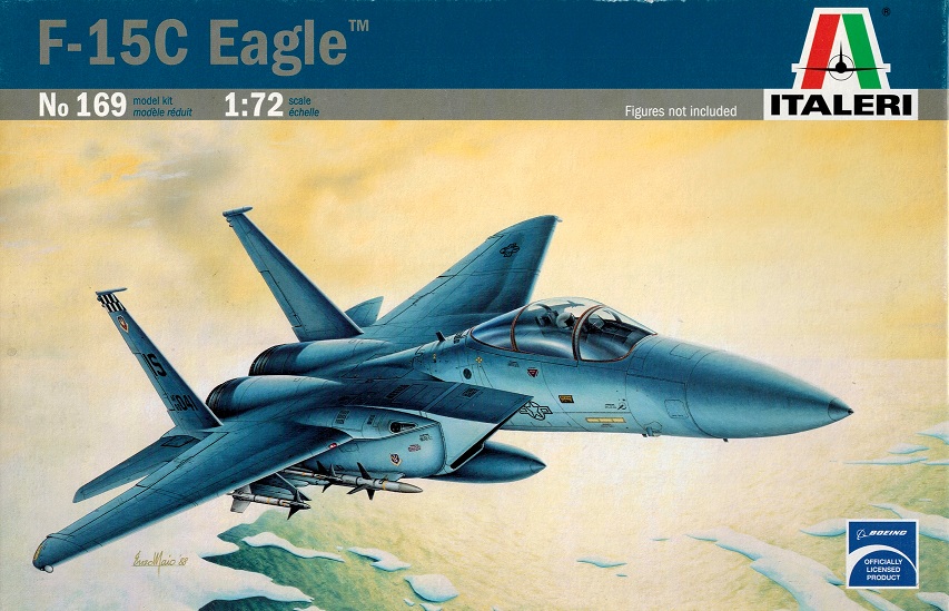 0169  авиация  F-15C Eagle (1:72)