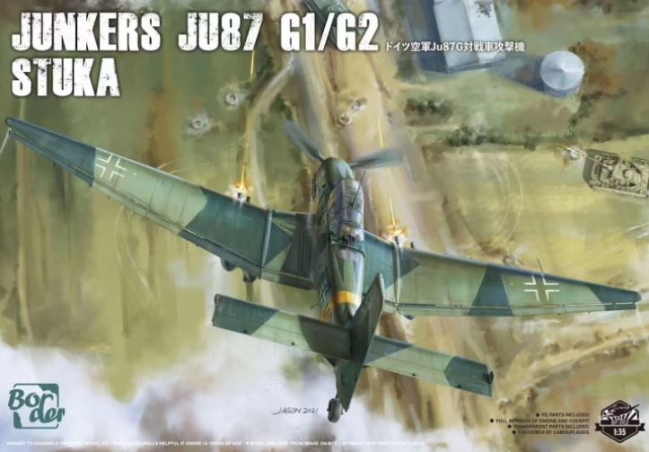 BF-002  авиация  Junkers Ju87G Stuka  (1:35)