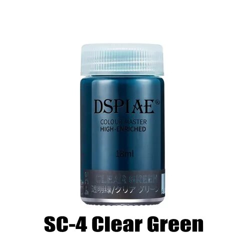 SC-4  краска  18мл Clear Green