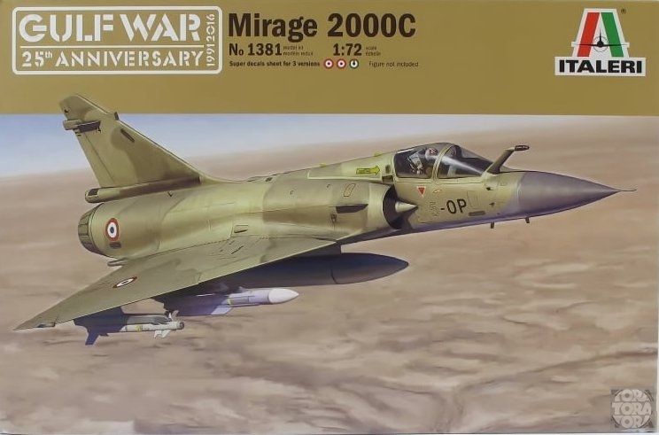 1381  авиация  Mirage 2000C (1:72)