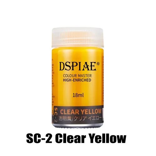 SC-2  краска  18мл Clear Yellow