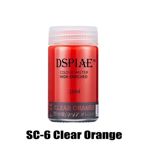 SC-6  краска  18мл Clear Orange