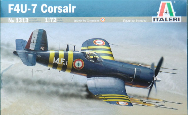 1313  авиация  F4U-7 Corsair (1:72)